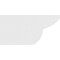 Ekena Millwork Standard Crestline Architectural Grade PVC Rafter Tail, 3"W X 8"H X 16"L RFTP03X08X16CRE - alternate 3